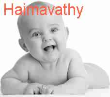 baby Haimavathy
